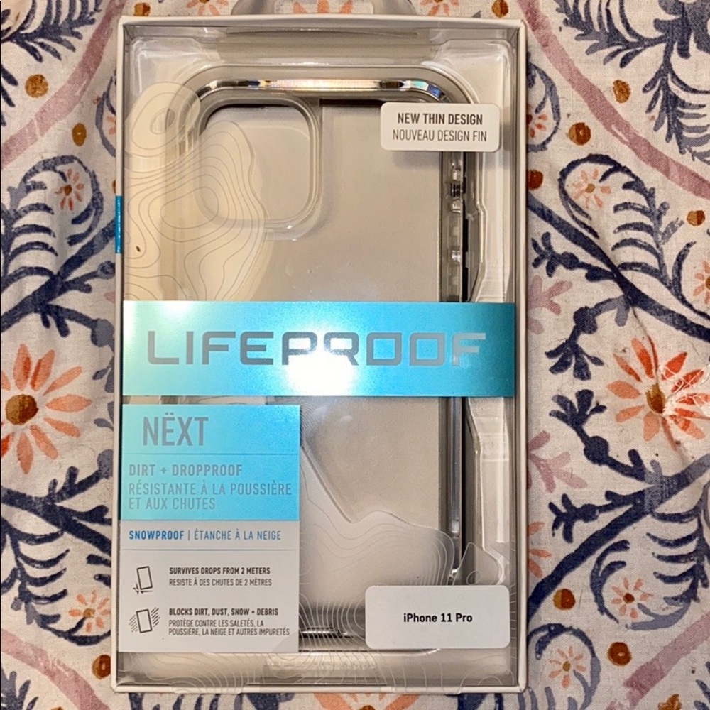 Clear iPhone 11 Pro LifeProof case